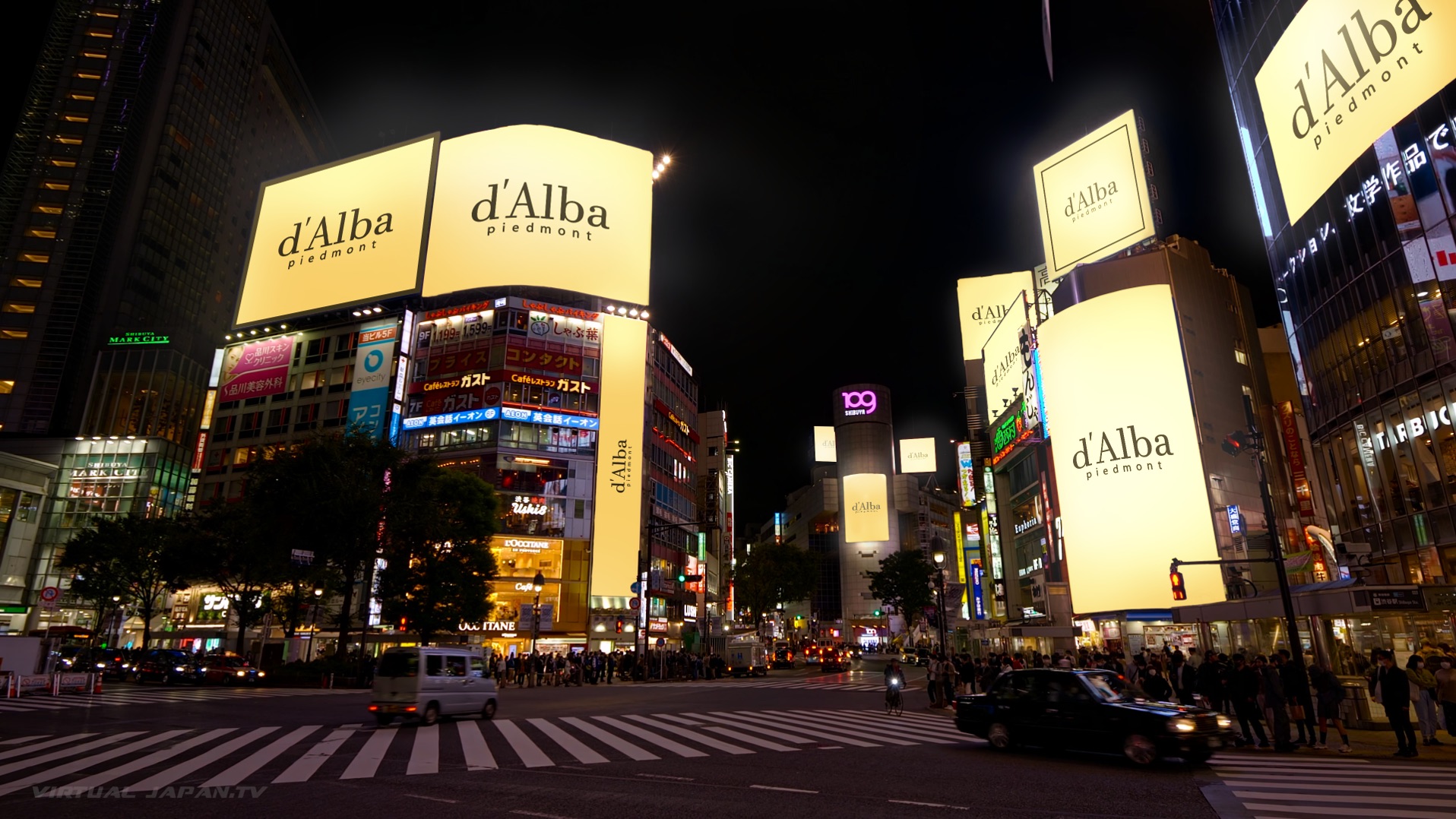 d'Alba in Shibuya — Hero
