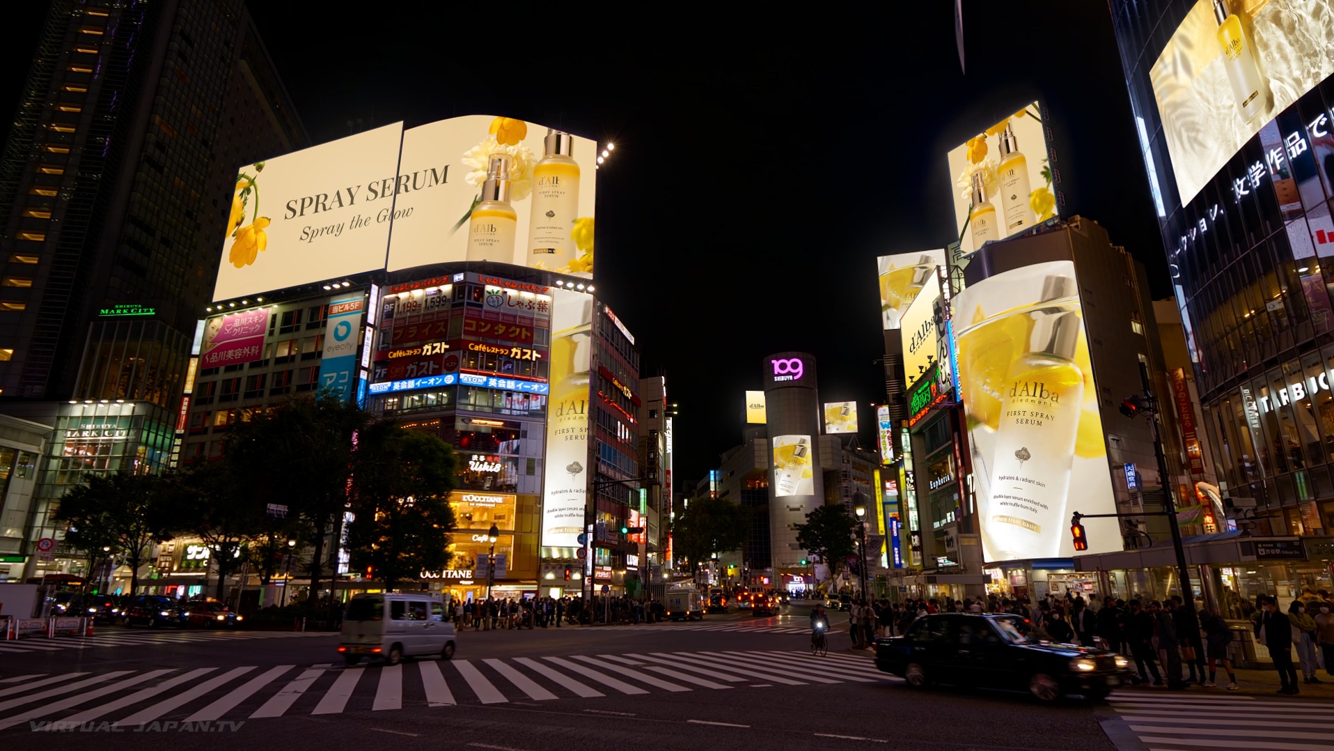 d'Alba in Shibuya — Planning