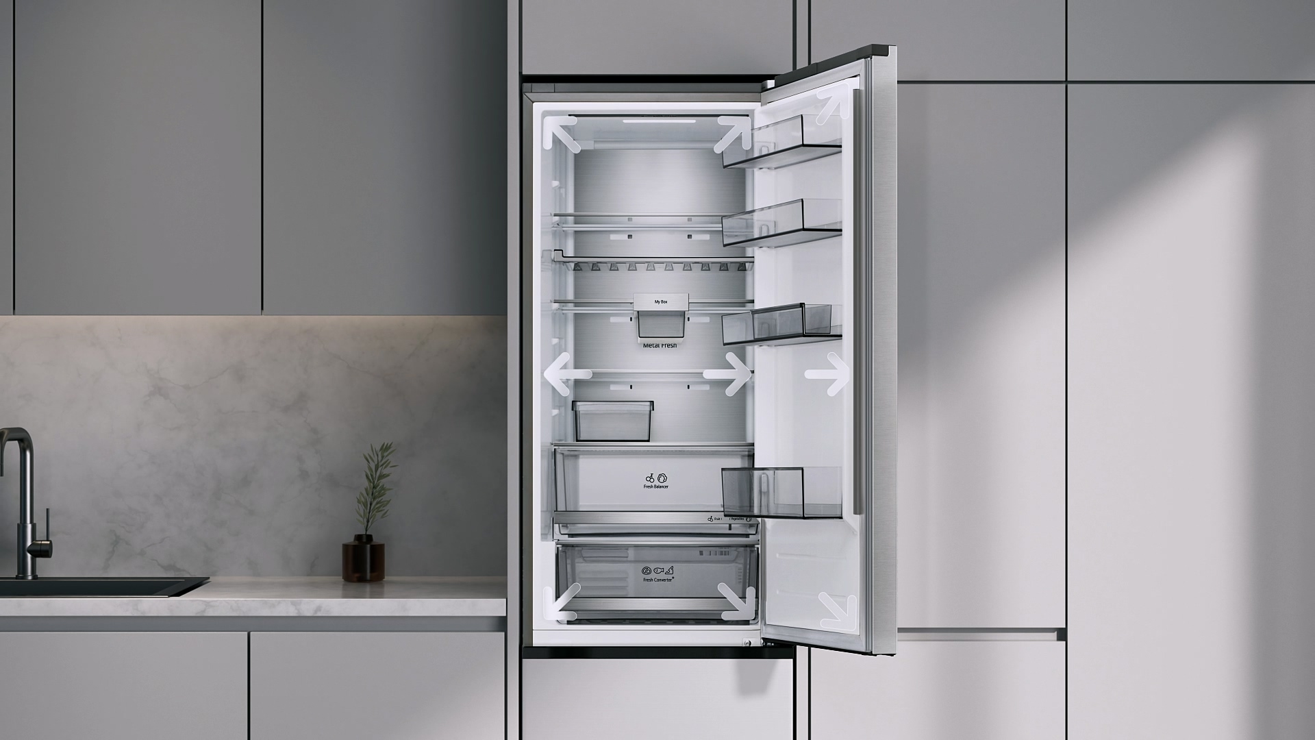 F-UB Fridge Freezer