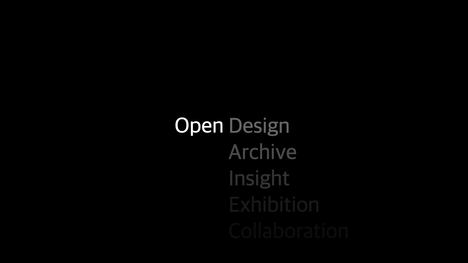 Open Design Lab — Brand identity