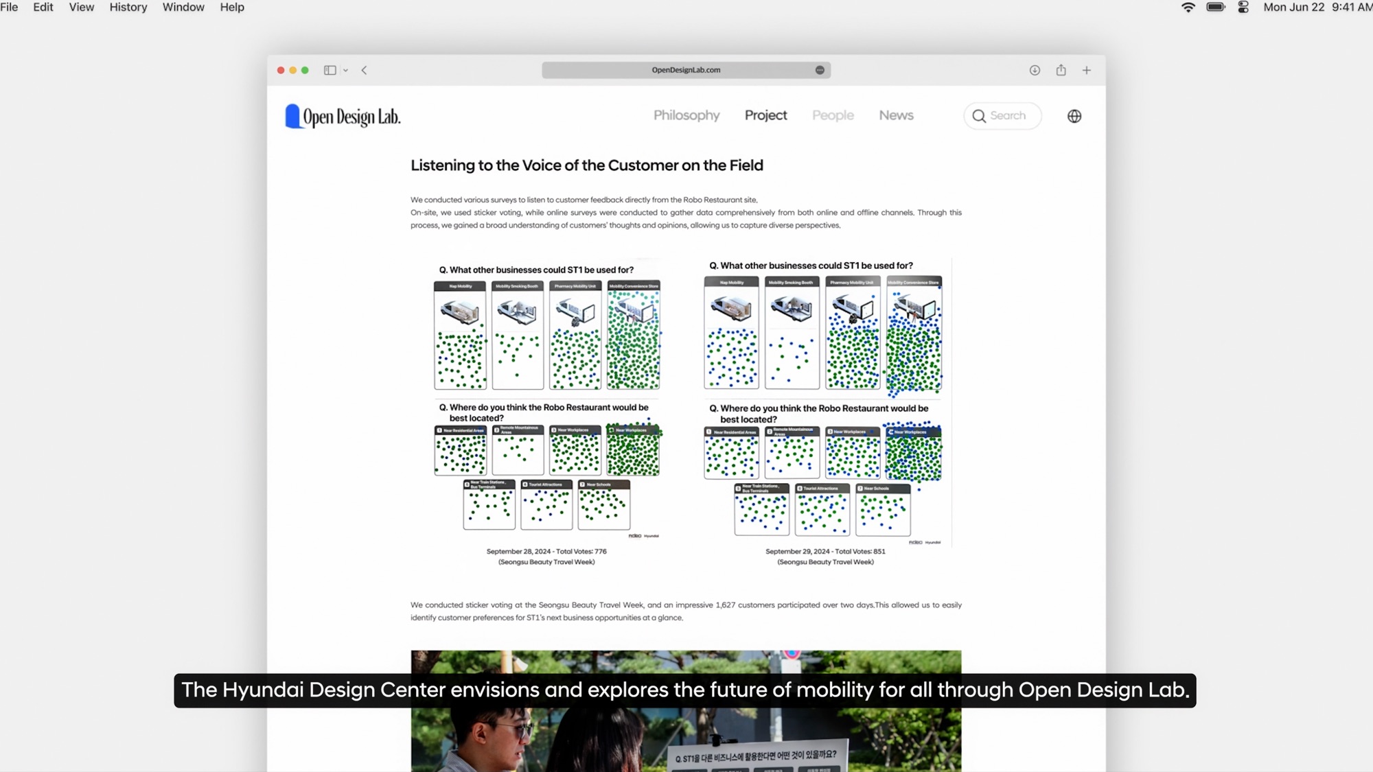 Open Design Lab — Content production